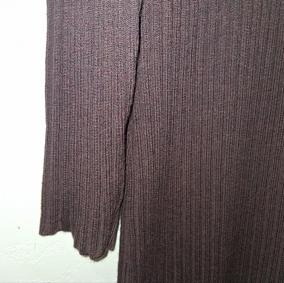 NWT EILEEN FISHER Scrunch Neck Wool Dress - Picture 8 of 8